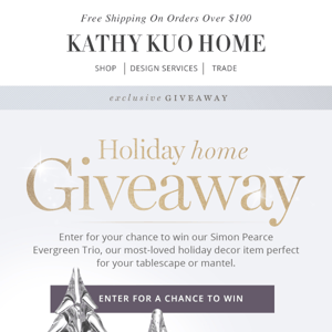 LAST CHANCE to enter our Holiday Home Giveaway 🎄☺️