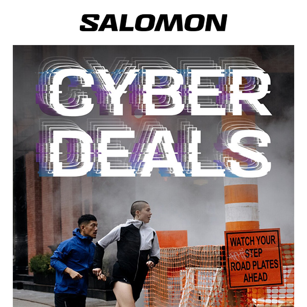 Cyber deals end in HOURS - Salomon Running