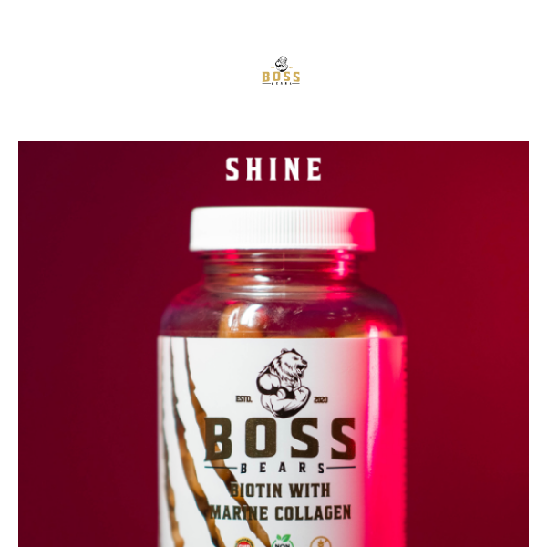 ✨ Shine With Boss Bears®