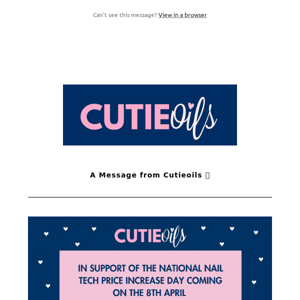 A Message from Cutieoils 💖