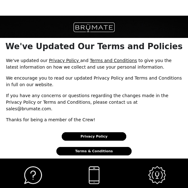 Updates to our Terms and Policies