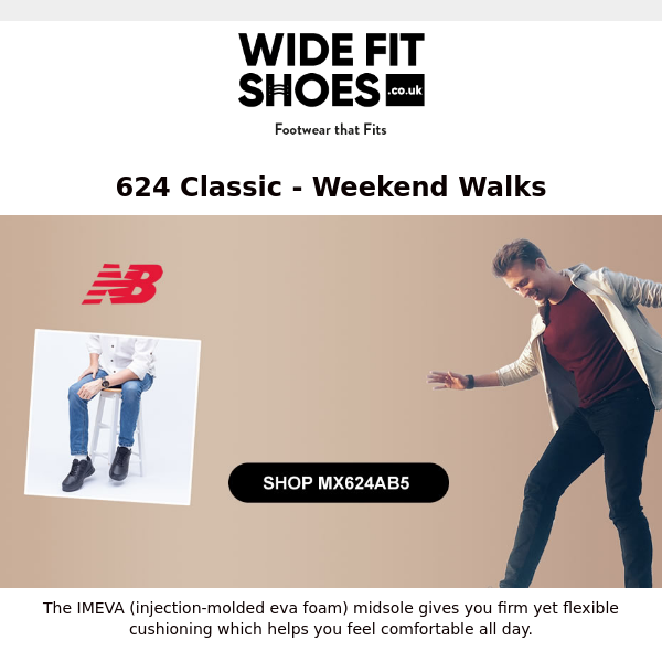 New Balance Weekend Classic - Wide Fit Shoes