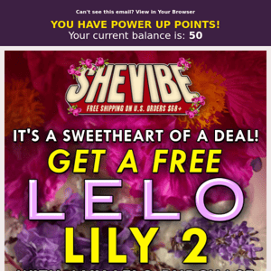 💖 Get A Free LELO Lily 2 At SheVibe!