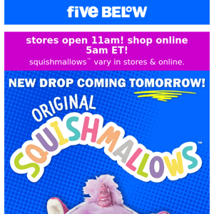 NEW SQUISHMALLOWS TOMORROW! 🌈