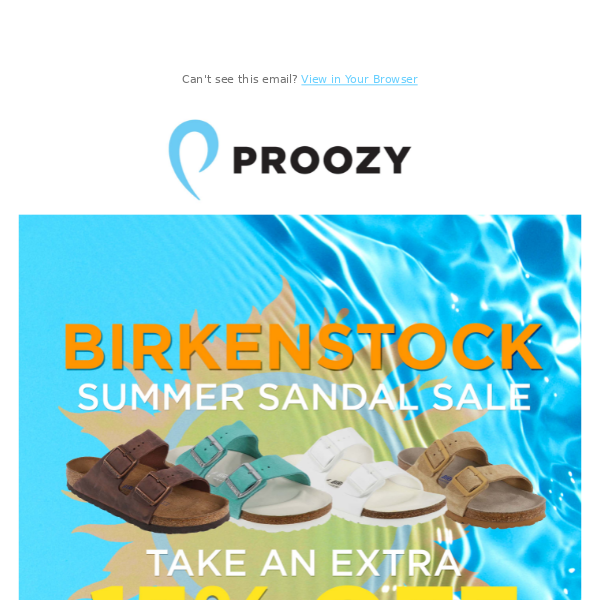 🚨 Birkenstock - Get your sandals before they're gone! 🚨