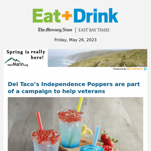 Del Taco’s Independence Poppers are part of a campaign to help veterans