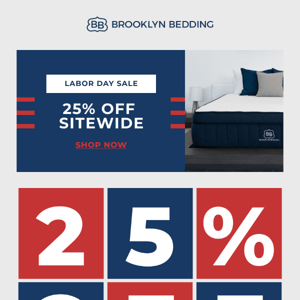 Your Labor Day discount