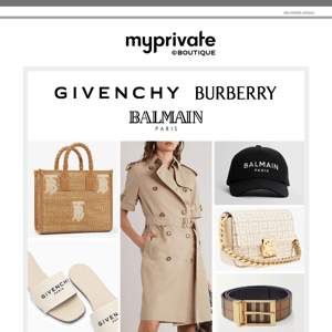 ⚡ Givenchy, Burberry, Balmain: Women & Men Selection