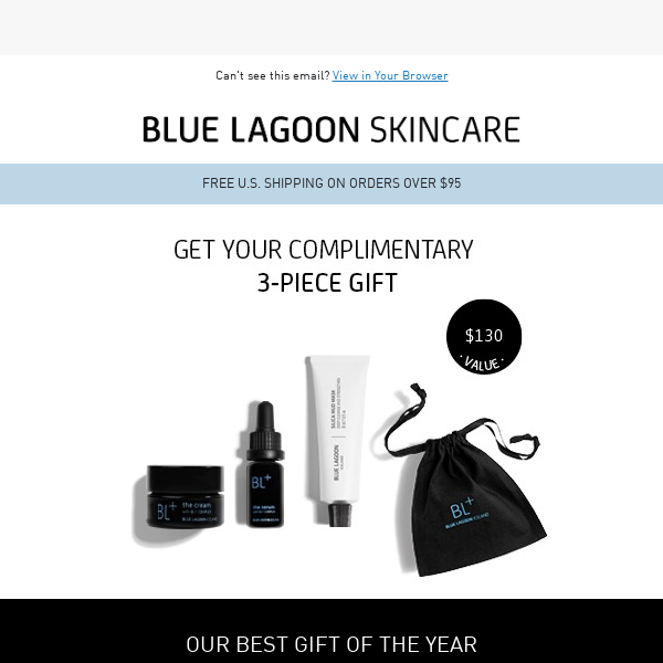 Last Chance: 3-Piece Gift ($130 Value)