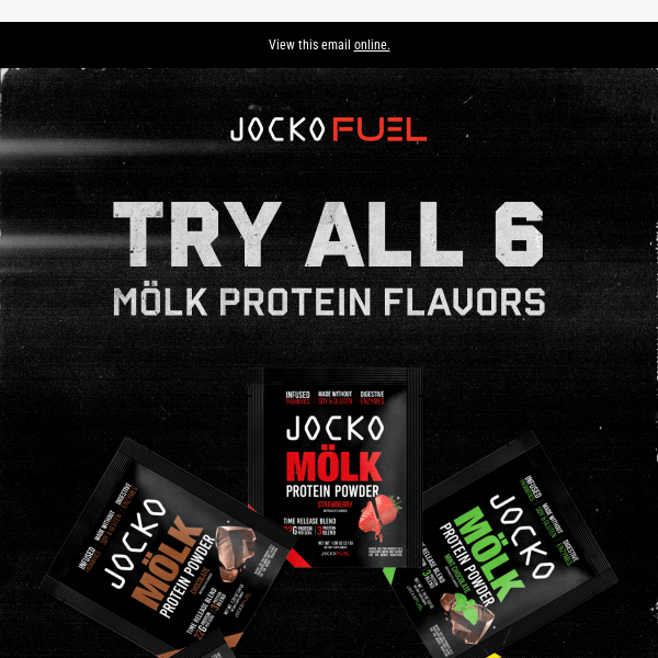 Try Every Protein Flavor For $11.99