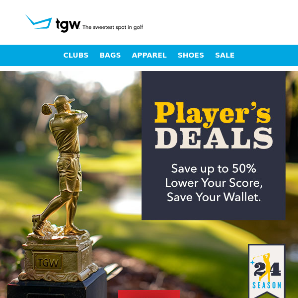 TGW Player's Deals Start Now!