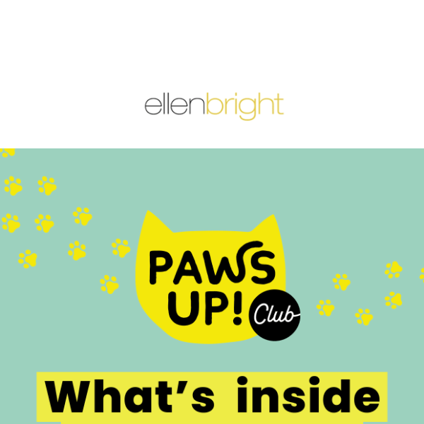 What’s inside December’s Paws Up Club!