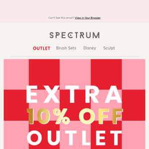 EXTRA 10% OFF Our Outlet Sale 🚨