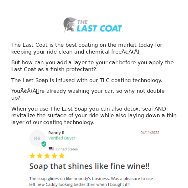 Wash before your Last Coat?