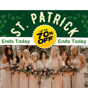 Green with Savings: 70% Off - Last Call!