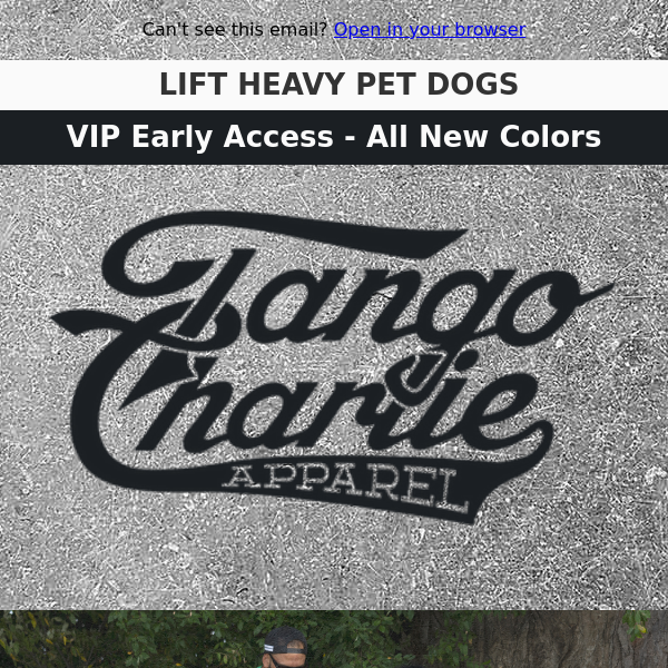 Lift Heavy Pet Dogs VIP Drop - New Colors Available Now!