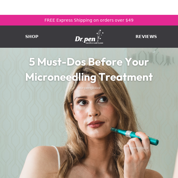 5 must-dos before your microneedling treatment 👇