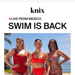 The Wait Is Over. ALL NEW Swim Is Here.