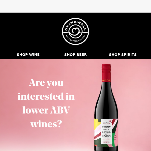 Lower alcohol wines | Your weekend edit