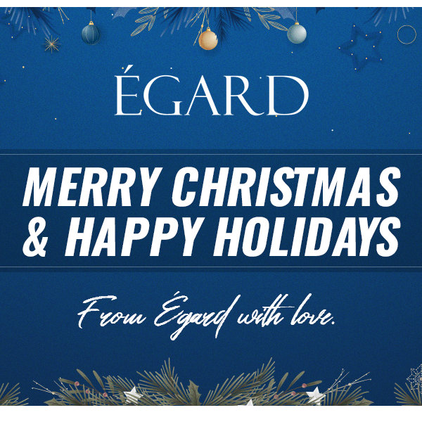 🎄Merry Christmas & Happy Holidays from Égard Watches 🎄