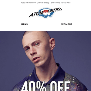 40% off Umbro x  Gio Goi - Today Only!