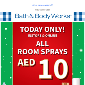 🤩 TODAY only! AED 10 just swooped in...