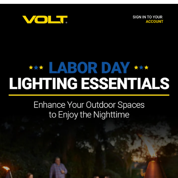 Labor Day Lighting Essentials