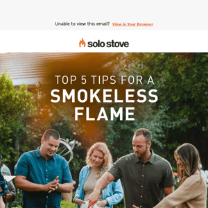 How To Achieve A Smokeless Fire