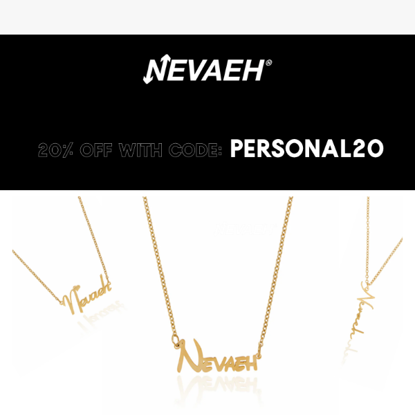 NEW IN - PERSONALISED NAME PENDANTS 🖌️
