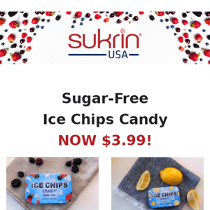 Sugar-Free Ice Chips Candy Only $3.99! 😍