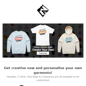 ❄️ Create your own hoodie for winter!