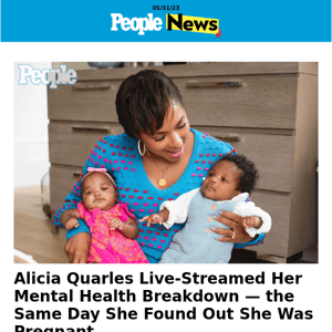 Alicia Quarles live-streamed her mental health breakdown — the same day she found out she was pregnant