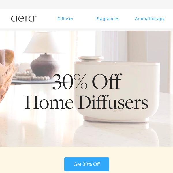 Labor Day Sale: Save 30% On Diffusers