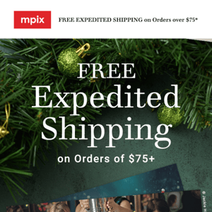 Starts Now: Free Expedited Shipping (!)