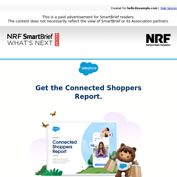 Tap into the minds of thousands of shoppers and retail industry leaders