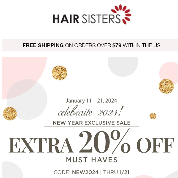 Don't Miss Out! EXTRA 20% OFF | 500+ Must Haves