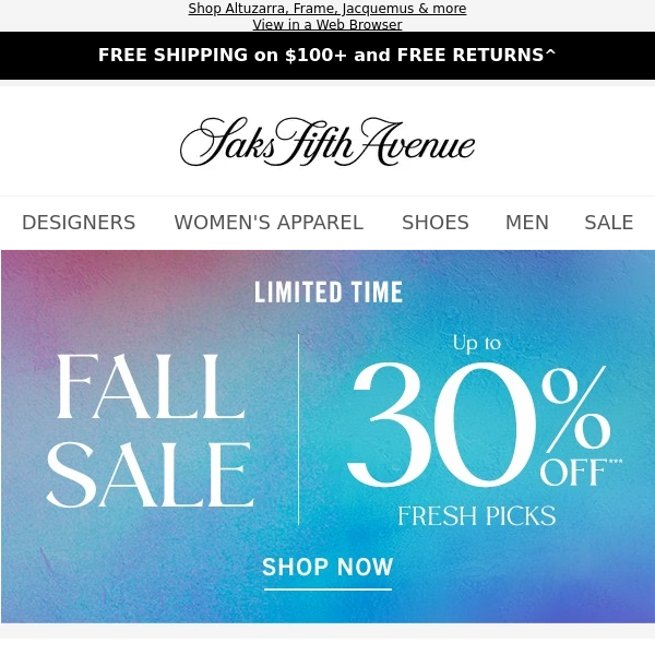 Saks Be-Ribboned and Branded Shopping Bag – Fixtures Close Up