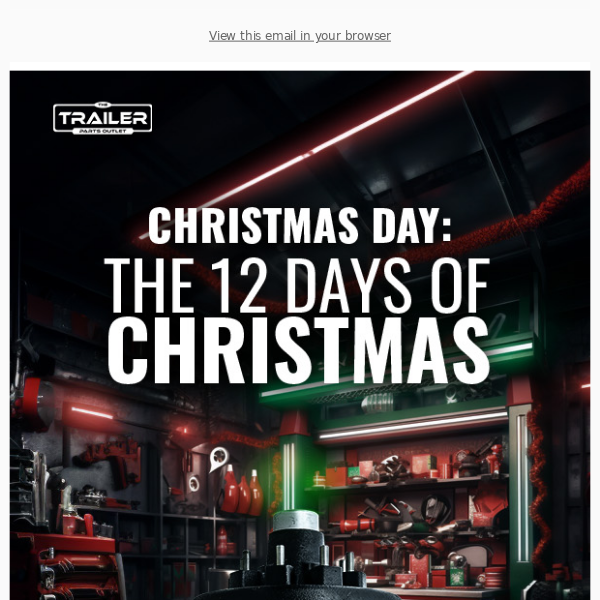 Christmas Day: 10% off 2K - 8K Trailer Axles