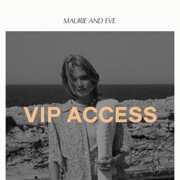 30% OFF | VIP ACCESS STARTS NOW