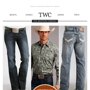 Best sellers from Stetson!