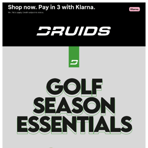 🌧️☀️ GOLF SEASON ESSENTIALS - UP TO 70% OFF