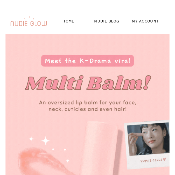 The viral Korean stick balm is here!!! 💓🤯