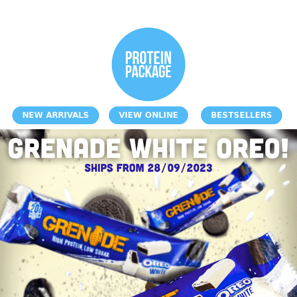 Grenade Oreo White Chocolate! 🤩