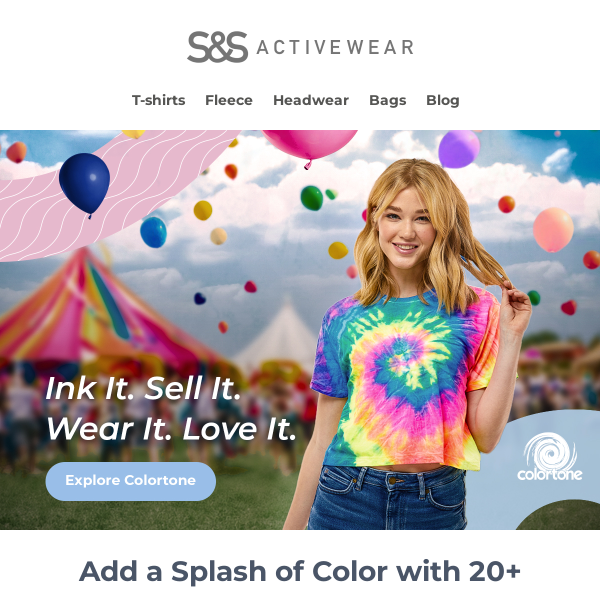 13 Colortone Styles Stocked at S&S – The Choice Is Yours