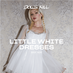 Your NEW Little White Dress 🤍