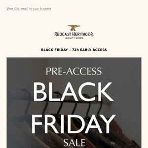 VIP Access BLACK DAYS 🖤 15% Off NOW!