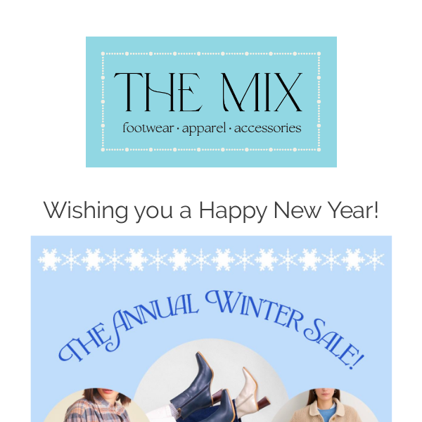 THE ANNUAL WINTER SALE!