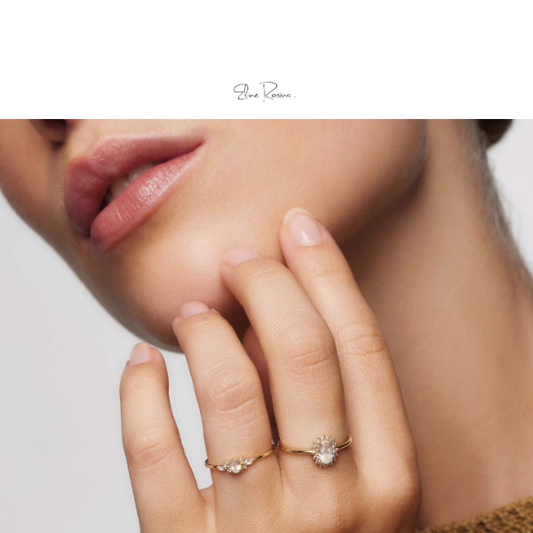 BACK IN: 14k solid gold rings