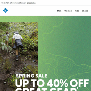 Our Spring Sale features new gear!