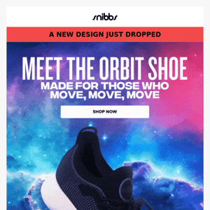 The Orbit shoe is here! 🚀